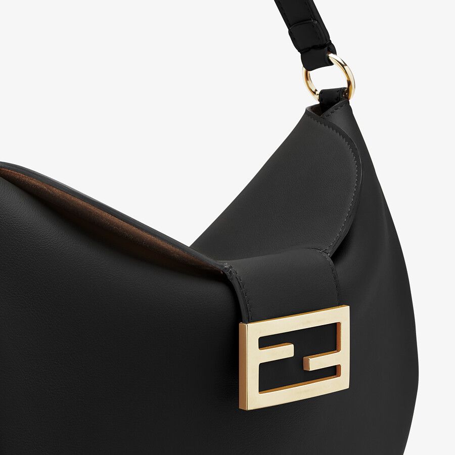 Fendi Small Croissant Leather Bag