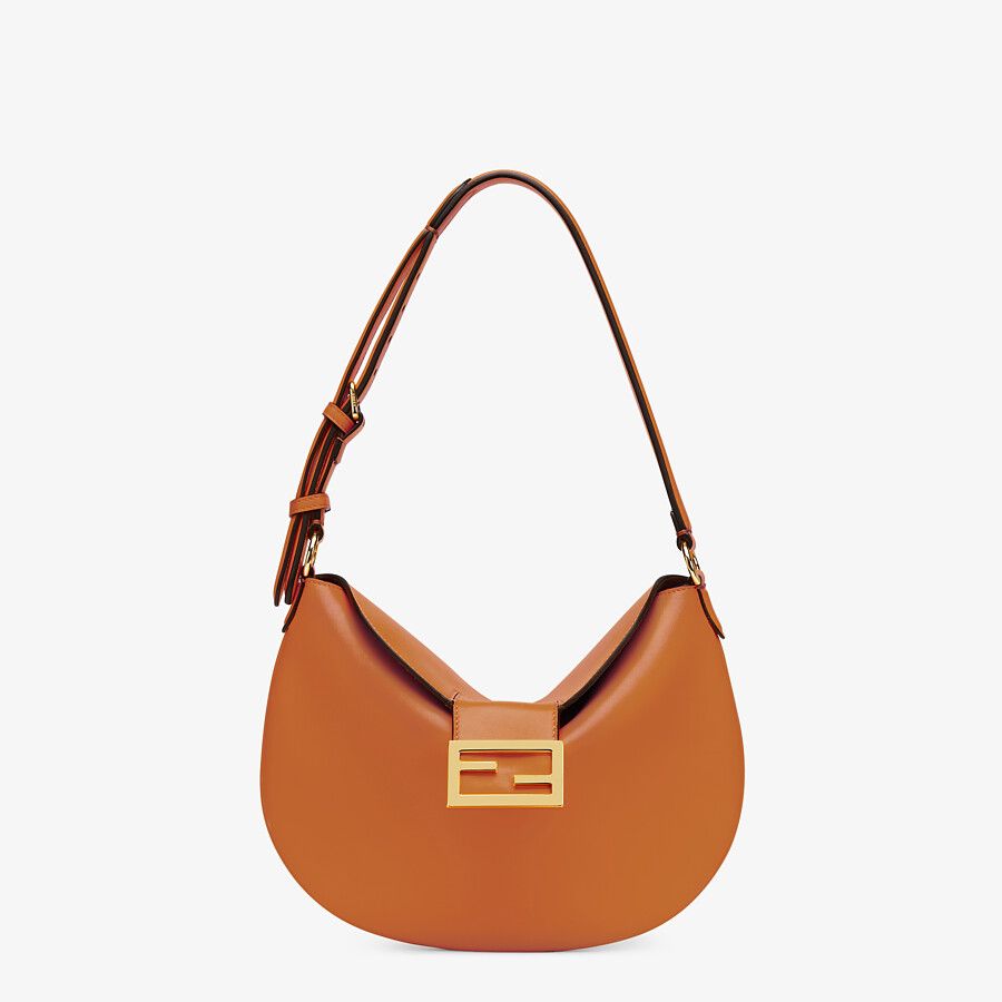 Fendi Small Croissant Leather Bag