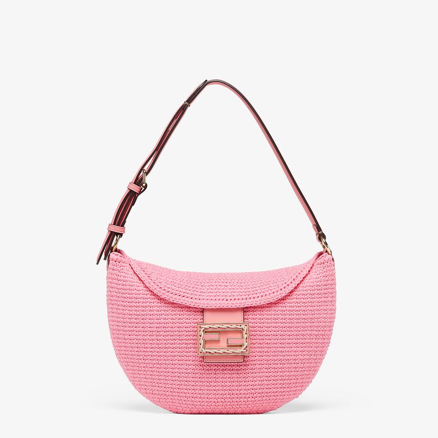 Fendi Small Croissant Cotton Bag