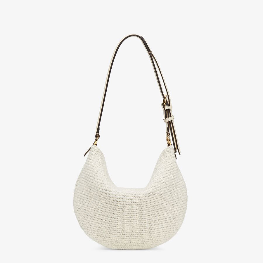 Fendi Small Croissant Cotton Bag