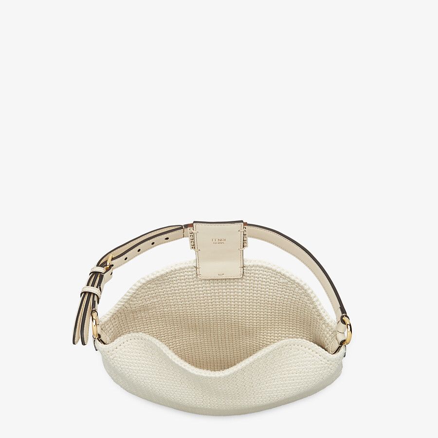Fendi Small Croissant Cotton Bag