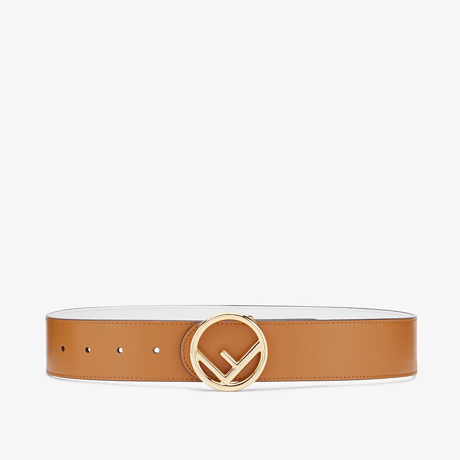 Fendi Black Leather Belt