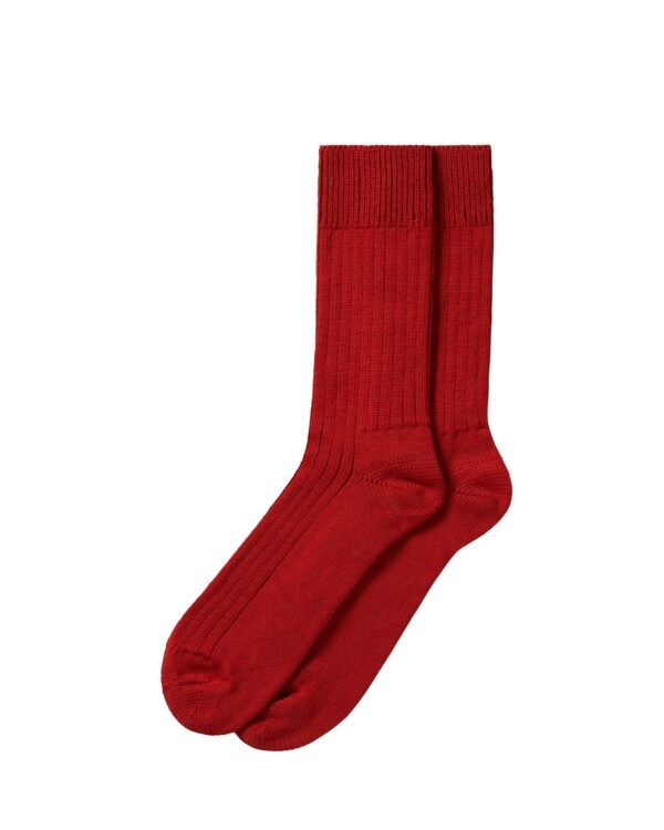 VintageTraders Red Wool Socks